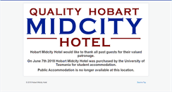 Desktop Screenshot of hobartmidcity.com.au